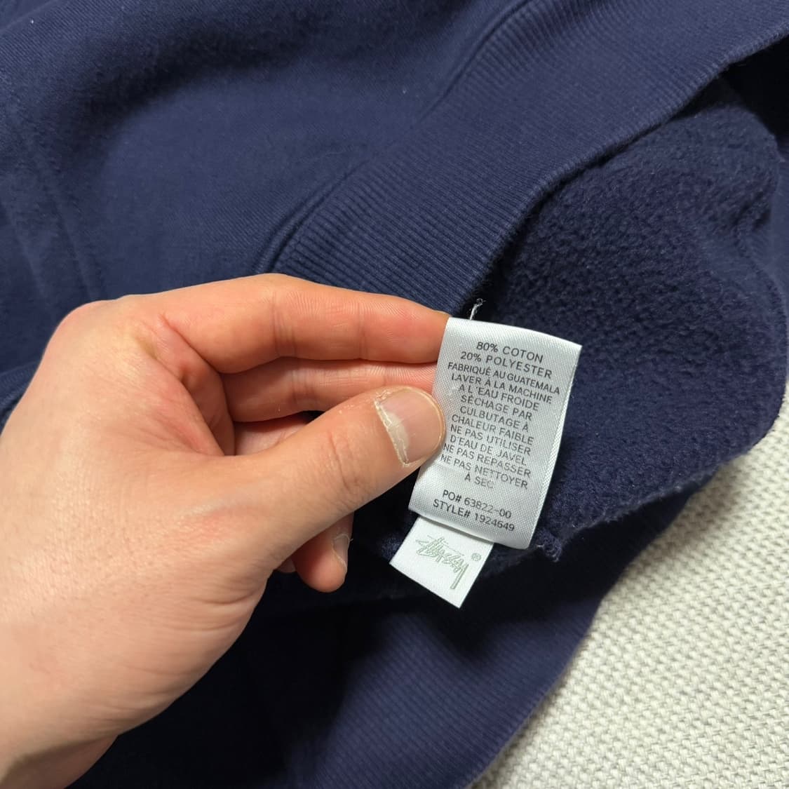 스투시 베이직 로고 후드티 상품이미지6