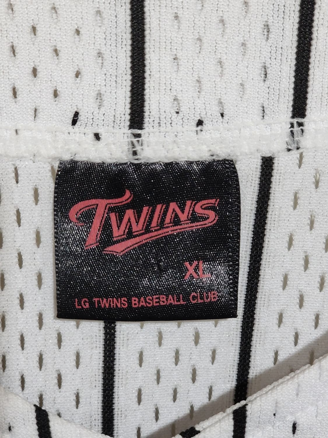 (XL) 엘지트윈스 야구져지 반팔 LG 프로야구 노마킹 유니폼  상품이미지3
