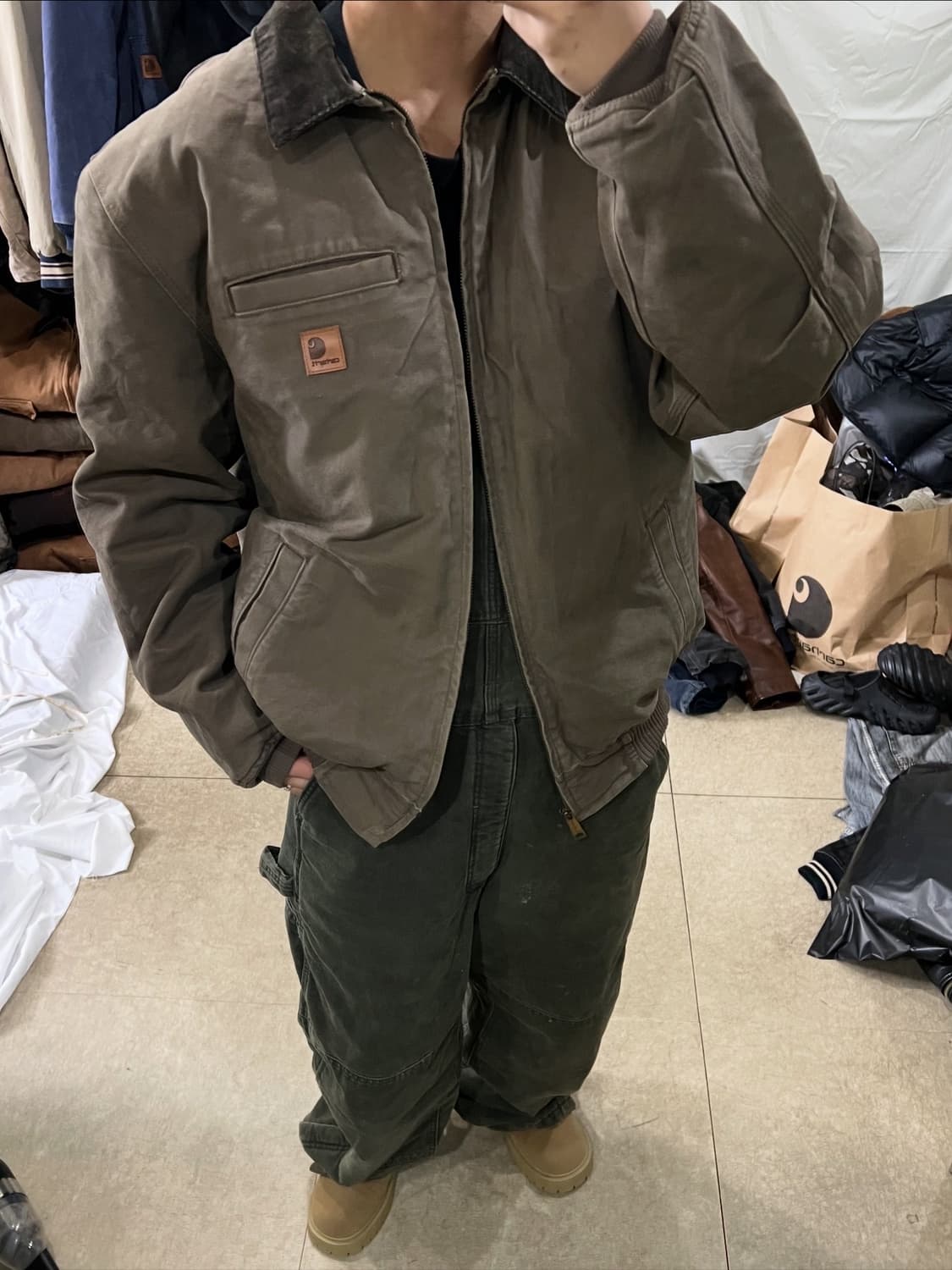 칼하트 뱅크스톤 워크자켓 상품이미지4