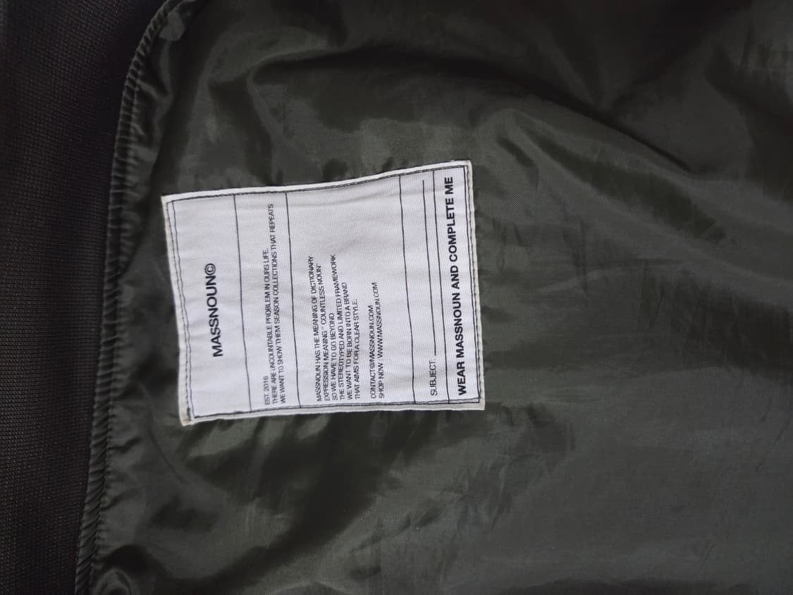 매스노운 ma1 항공점퍼 상품이미지2