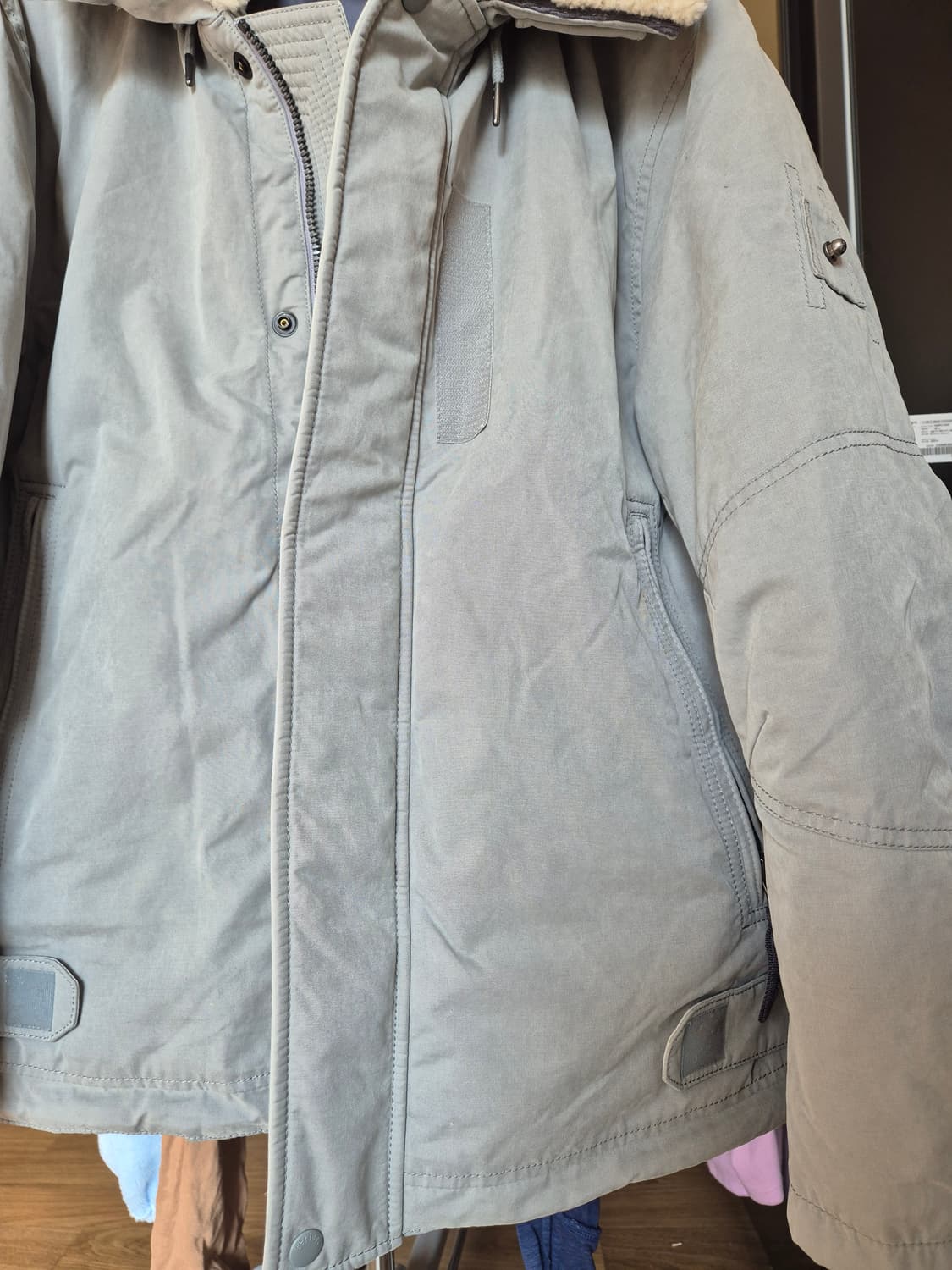 시리즈 라파예트 양털 카라 패딩 100 상품이미지5