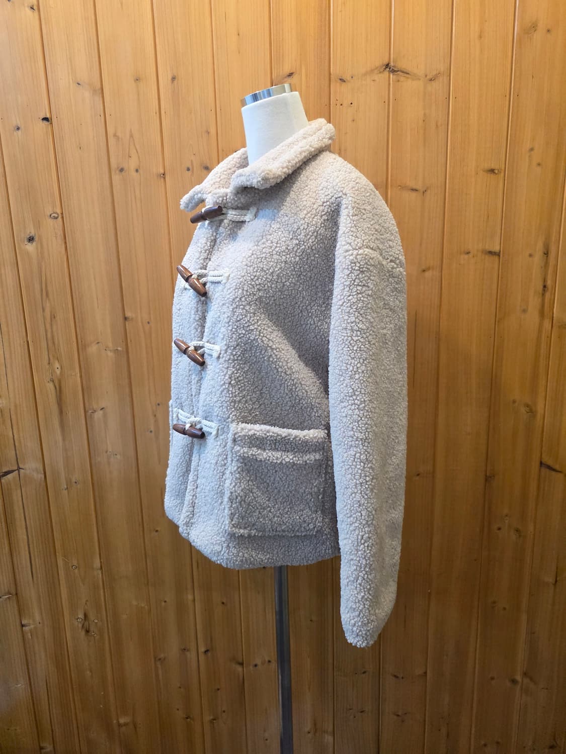 (여성) 뽀글이 떡볶이 코트 상품이미지6