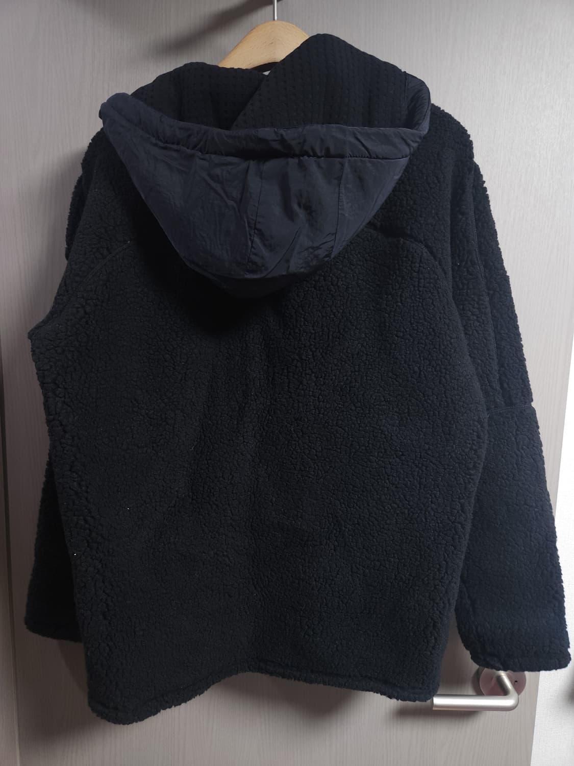 스파이더 플리스 후드집업 자켓, L 상품이미지4