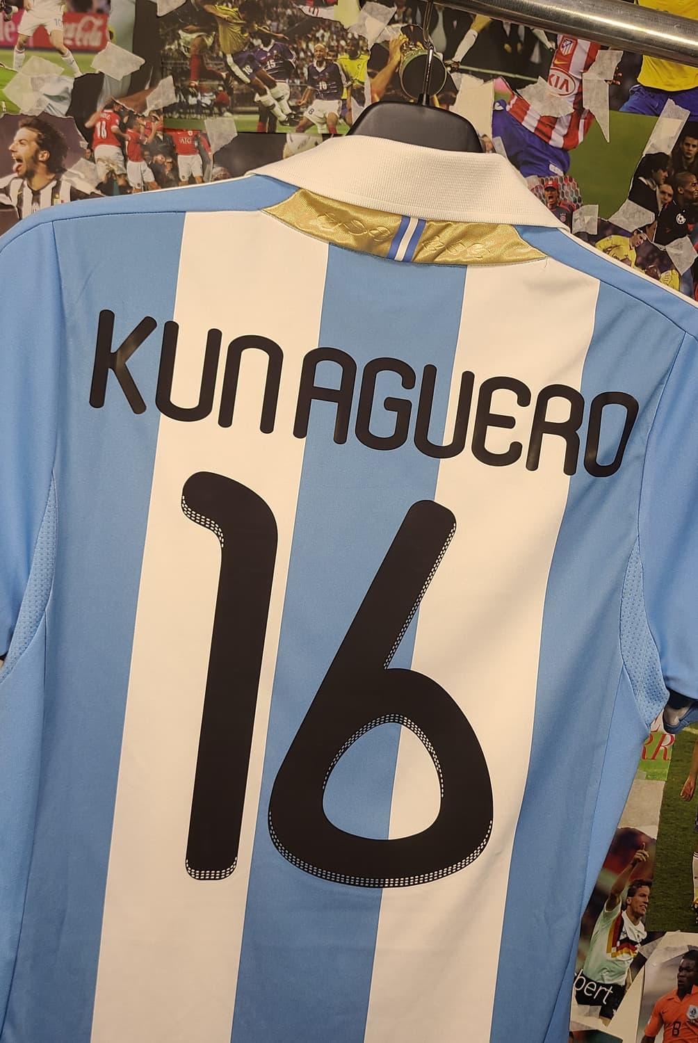 아르헨티나 11-12 아구에로 유니폼 상품이미지2