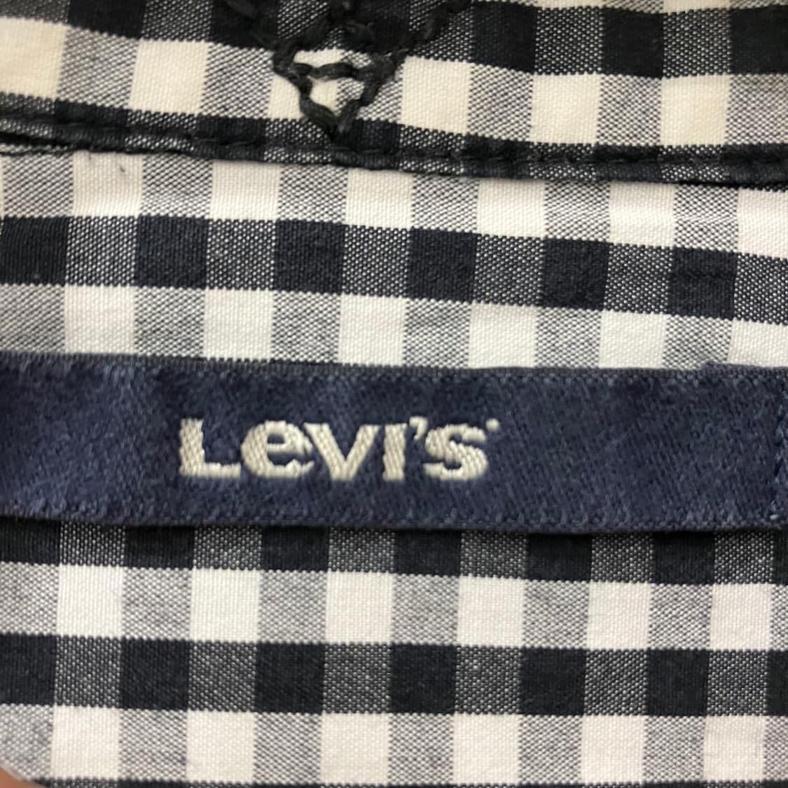 12 리바이스 깅엄 체크 웨스턴 셔츠 상품이미지4