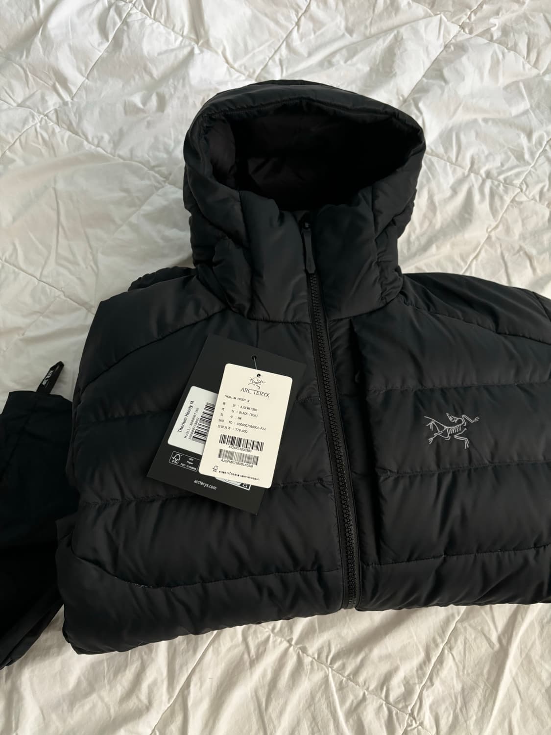 [S] 아크테릭스 토륨 후디 블랙 상품이미지1