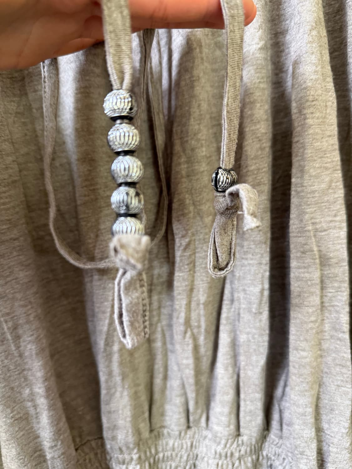 빈티지 히피 보헤미안 홀터넥 케이프 블라우스 티셔츠 상품이미지5