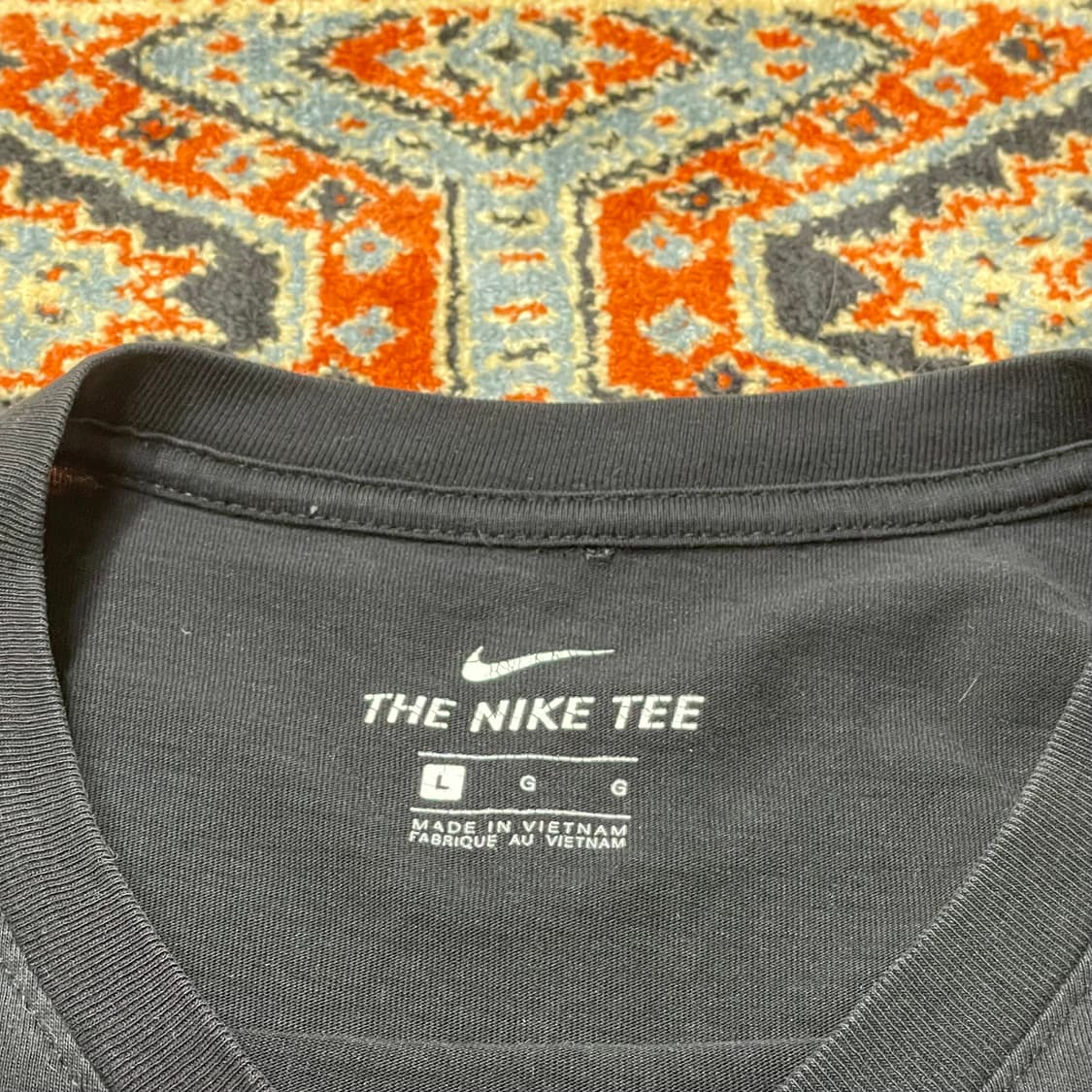 나이키 NIKE 블랙 반팔티셔츠 남성L 상품이미지4
