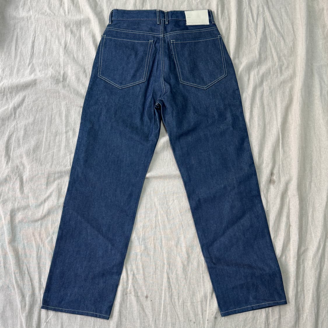 포터리 논워시드 트위스트 블루 데님팬츠 2 상품이미지3