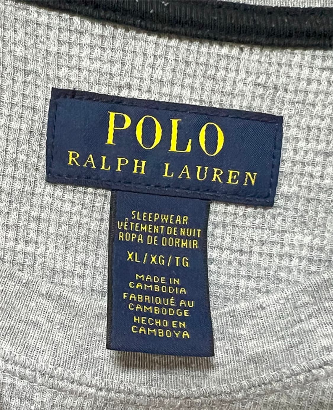 POLO 폴로 남자 반팔티 캐주얼 와플 기본 XXL 110 상품이미지4