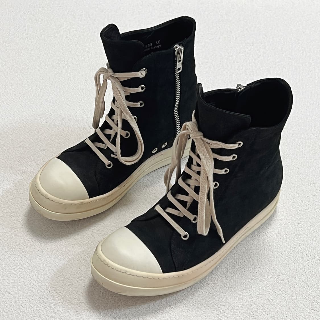 릭오웬스 14FW 컨버스 라몬즈 하이 LMSP 릭컨 상품이미지1