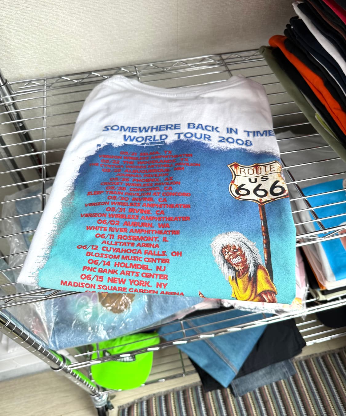 rock yeah 아이언메이든 반팔 티셔츠 상품이미지2