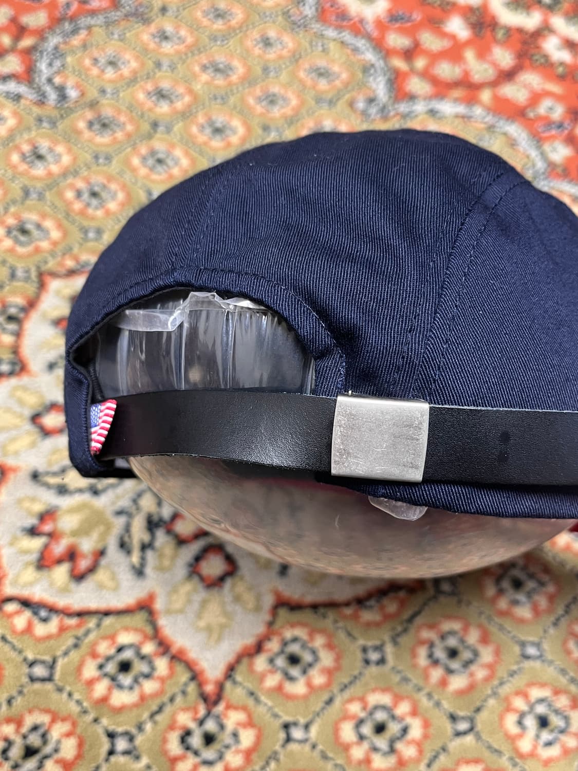 [FREE] 이벳필드 x 라이프 매거진 캠프캡 네이비 레드 상품이미지5