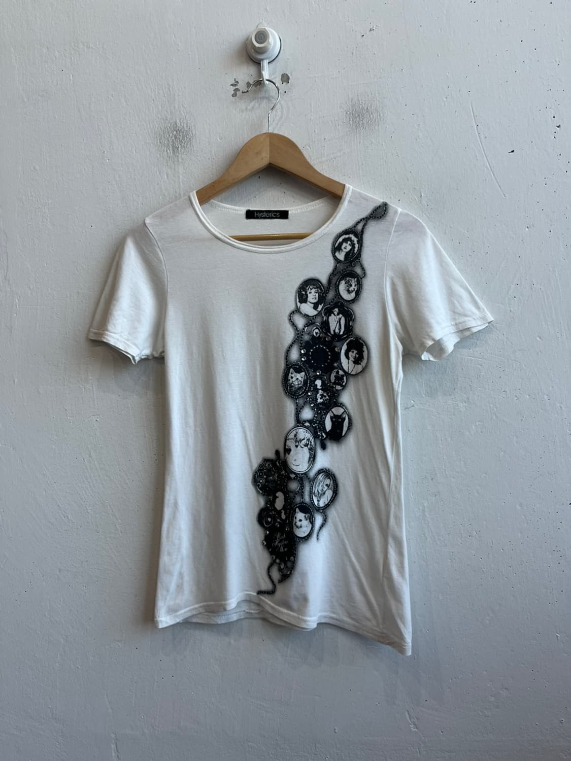 히스테릭글래머 캣 우먼 반팔 티셔츠  상품이미지2