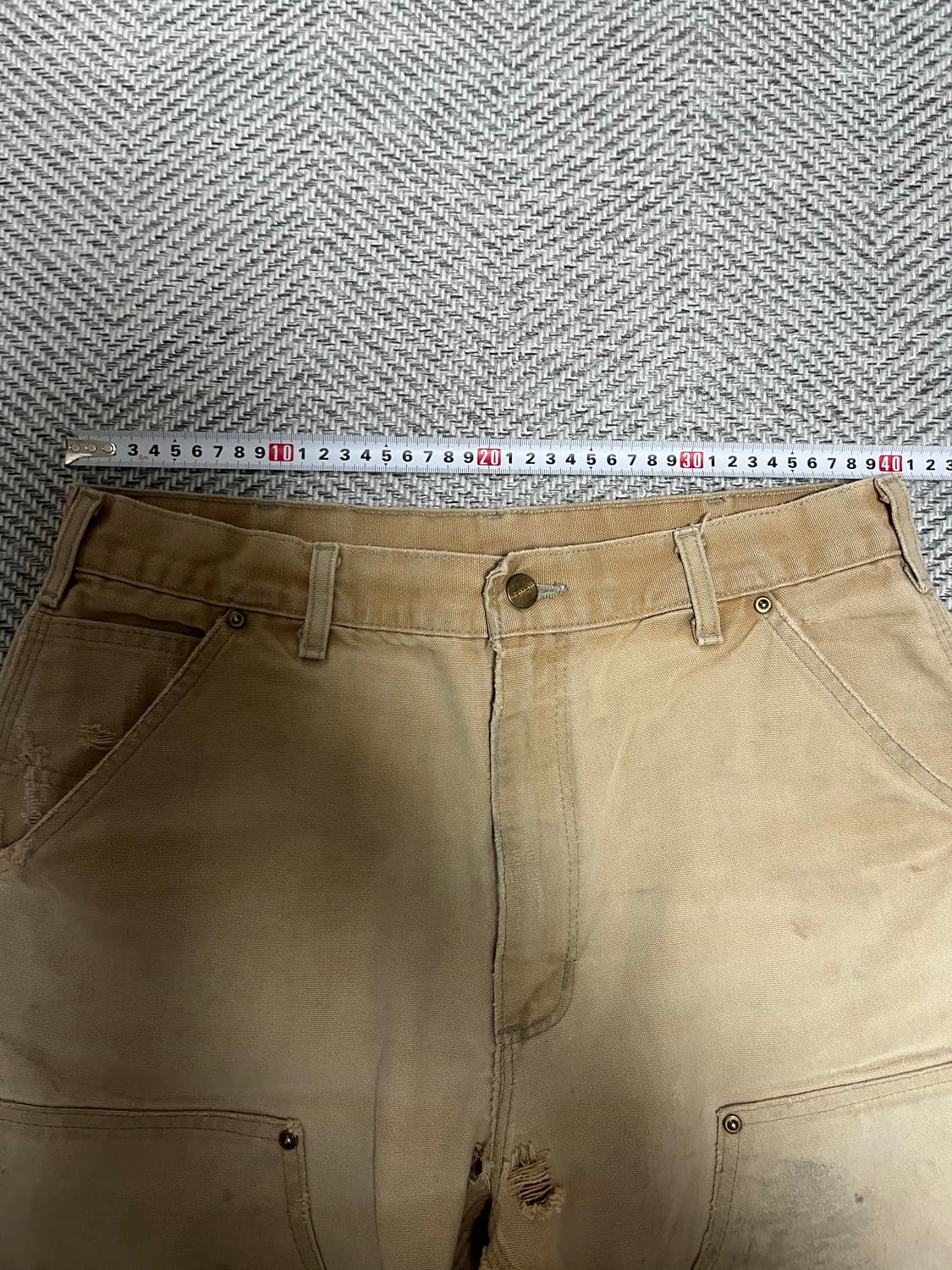 칼하트 더블니 b01 brn 33x32 상품이미지6