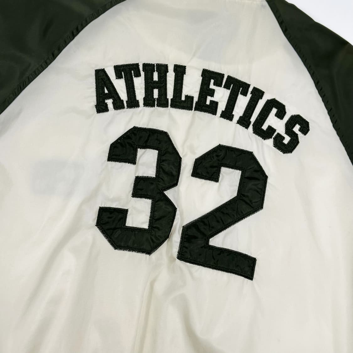 VTG 빈티지 오클랜드 애슬레틱스 바시티 스타디움 자켓 (M) 상품이미지5