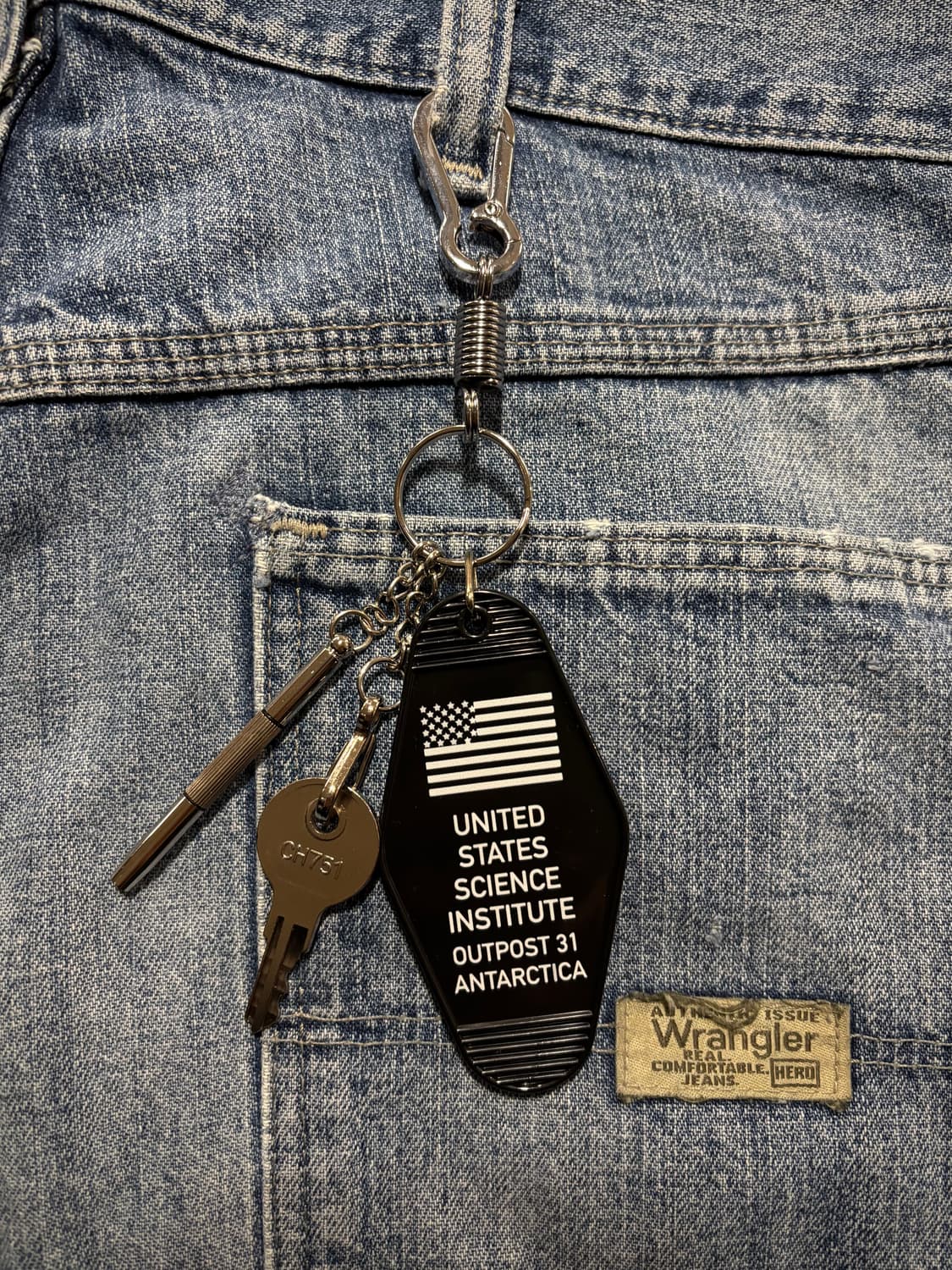 Vintage keyring (USA hotel) 상품이미지2