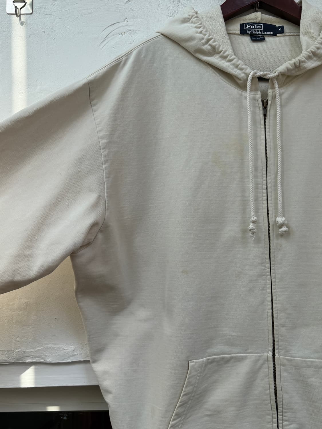 Polo Ralph Lauren 폴로랄프로렌 후드집업 크림 XL 상품이미지5