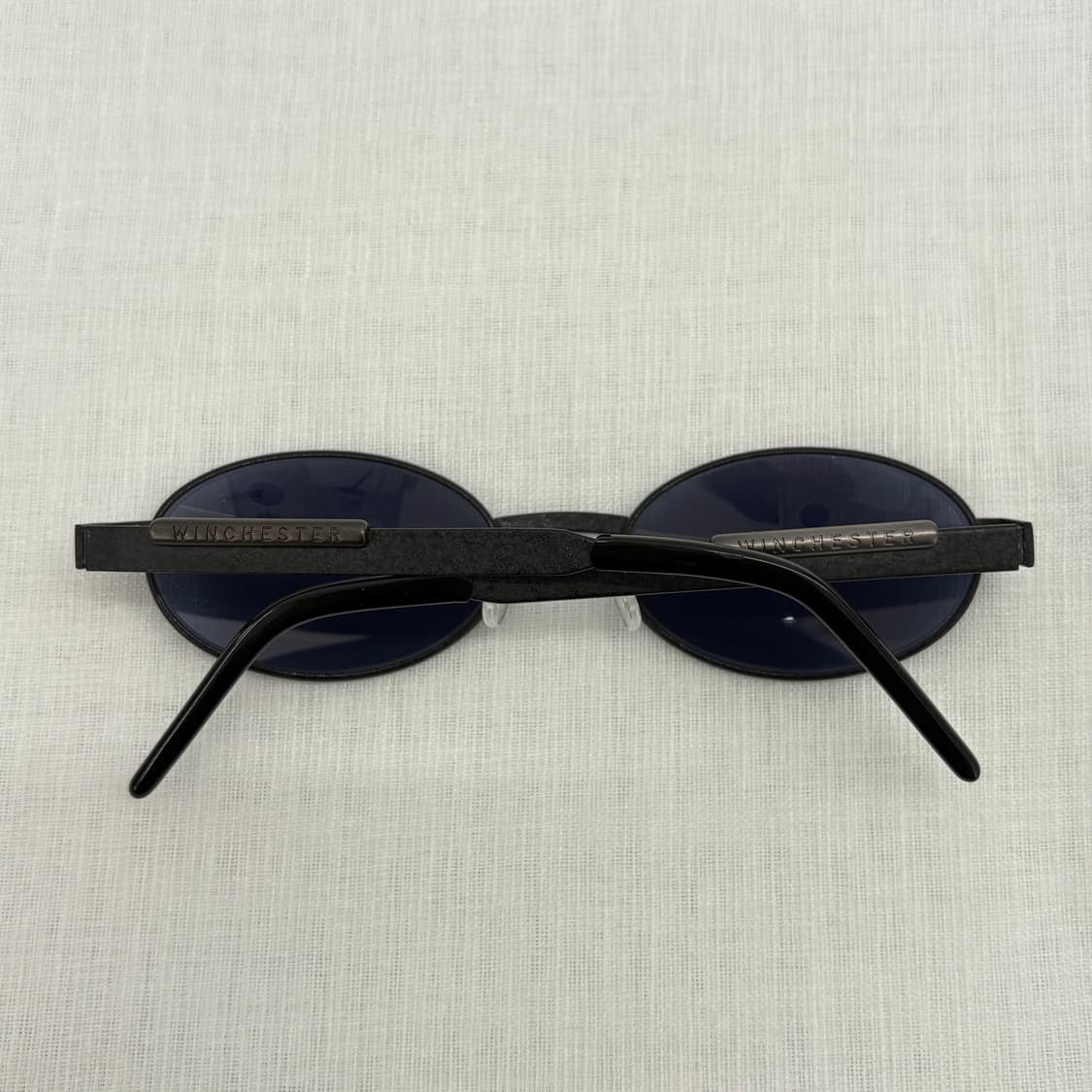 WINCHESTER 블랙 오벌 선글라스 상품이미지5