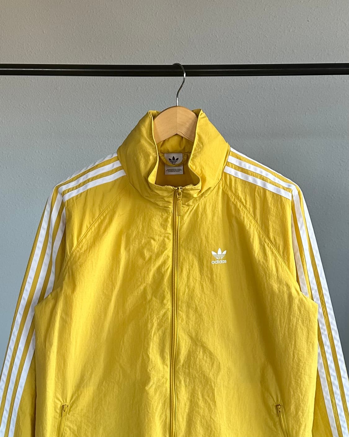 [S]아디다스 트레포일 빅로고 병아리 바람막이 상품이미지3