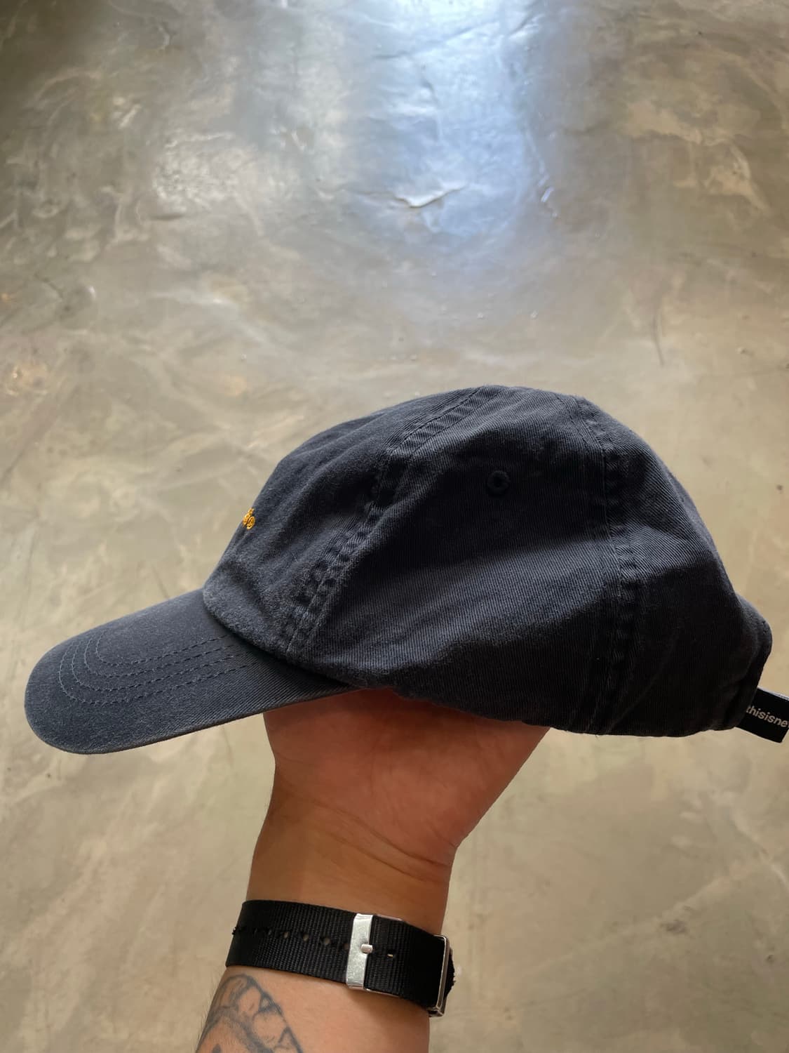 Thisisneverthat 디네댓 볼캡 네이비 상품이미지2
