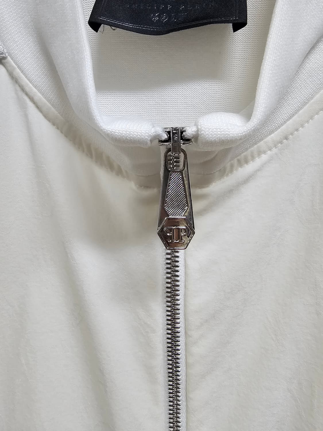 필립플레인 골프 화이트 집업 자켓 L 상품이미지3