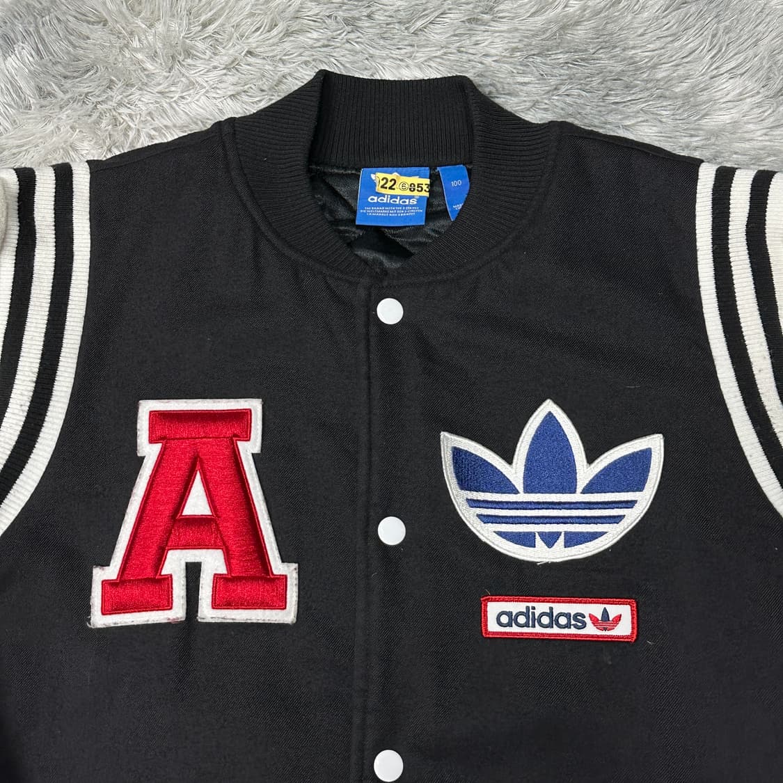 아디다스 빅로고 스타디움 점퍼 L 상품이미지3