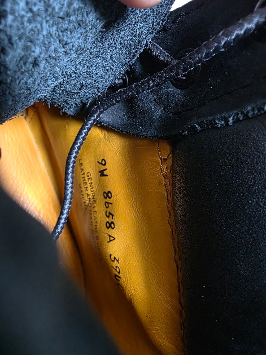 팀버랜드 6인치 블랙 부츠 260 상품이미지8