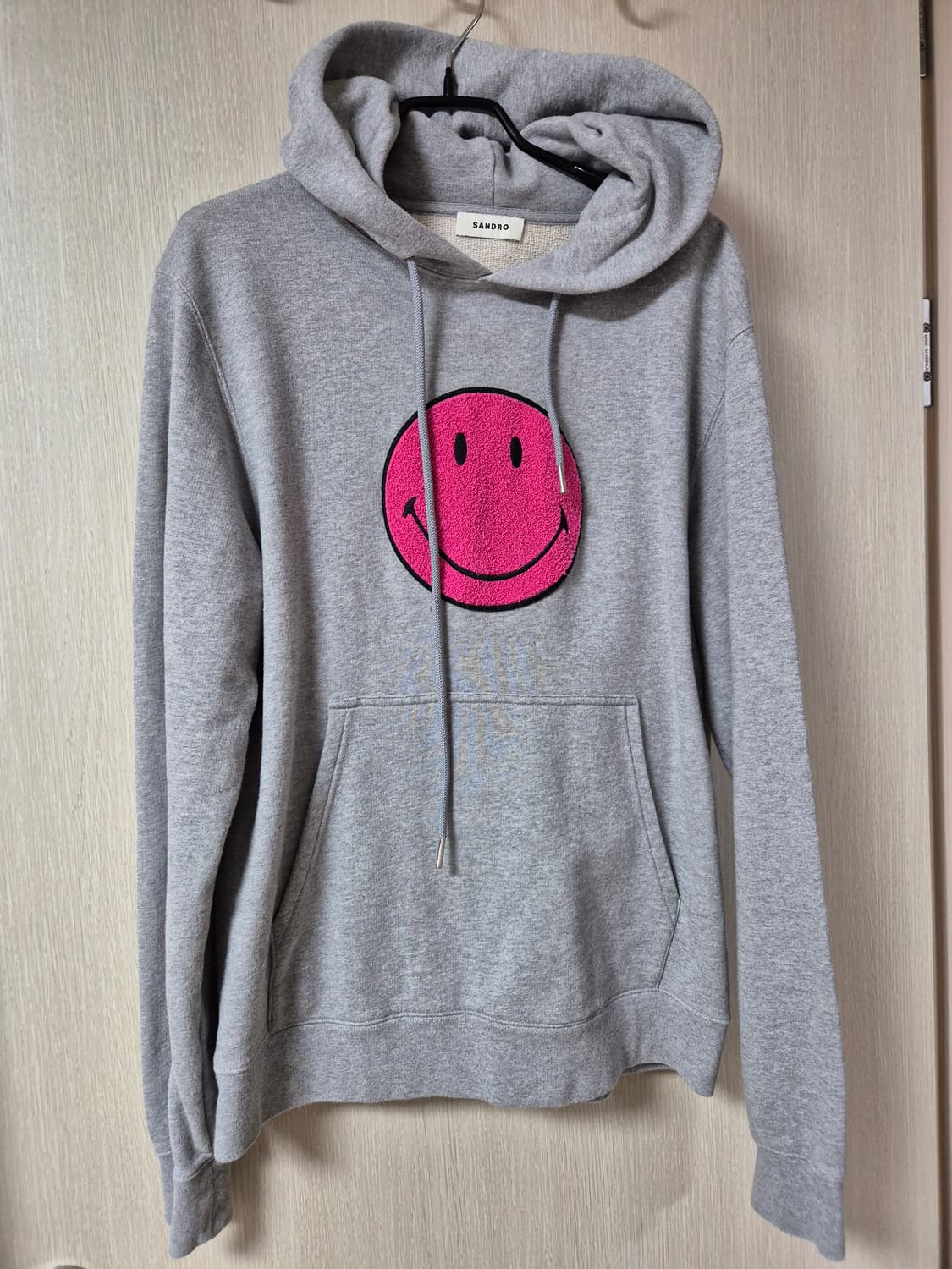 산드로 옴므 스마일 후드맨투맨 스웻셔츠 M 남성 상품이미지3