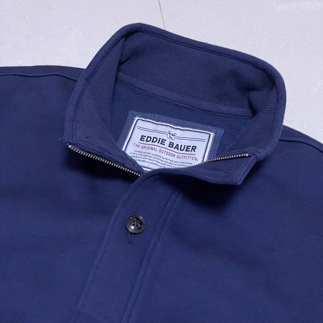 EDDIE BAUER 에디바우어 져지 블루종 XL 상품이미지1