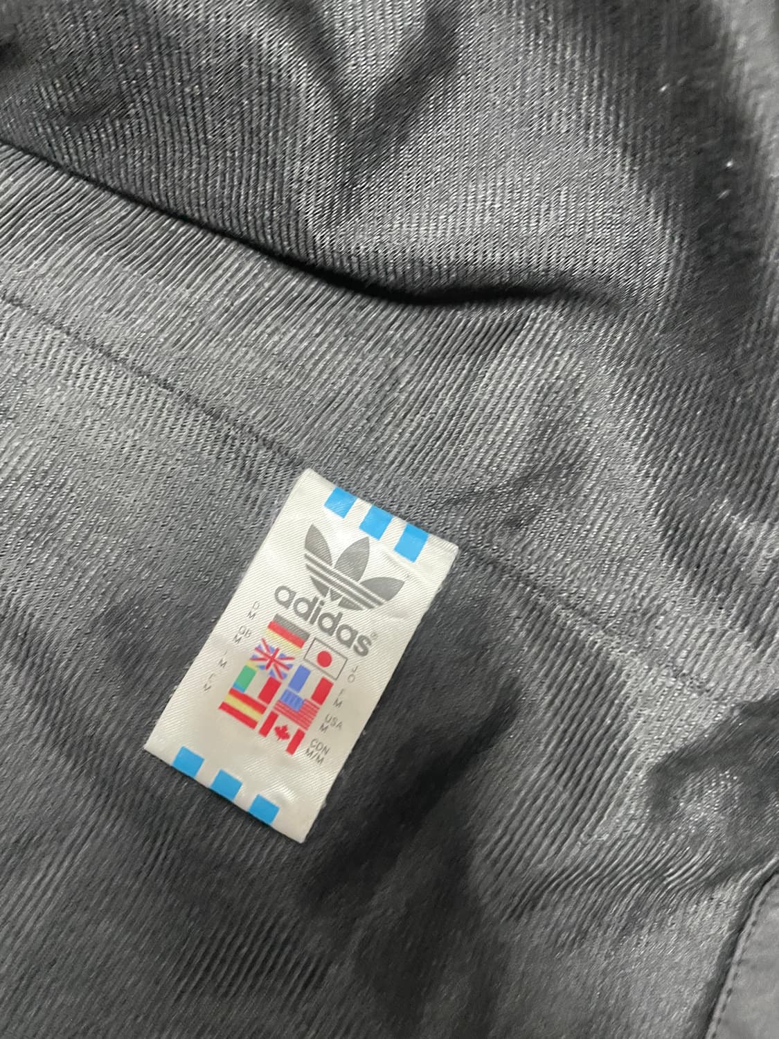 아디다스 블랙 3선 후드 바람막이 XL 상품이미지5