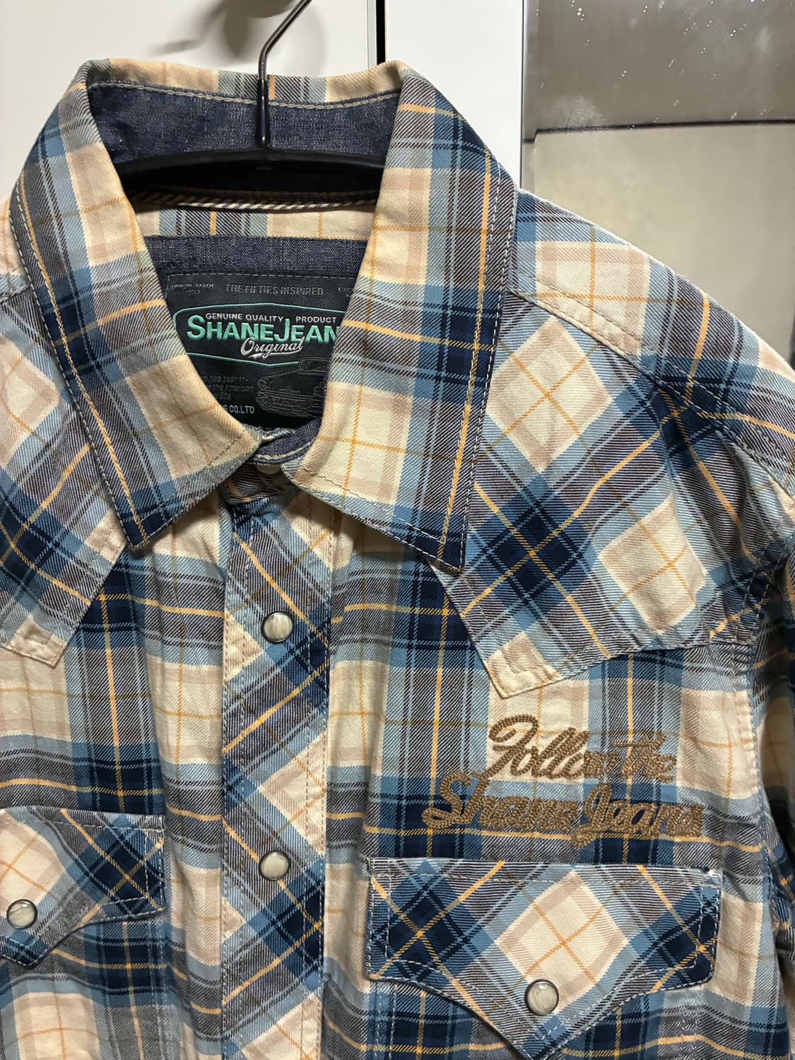 [새상품] 쉐인진스 체크 웨스턴 셔츠 L/100 상품이미지2