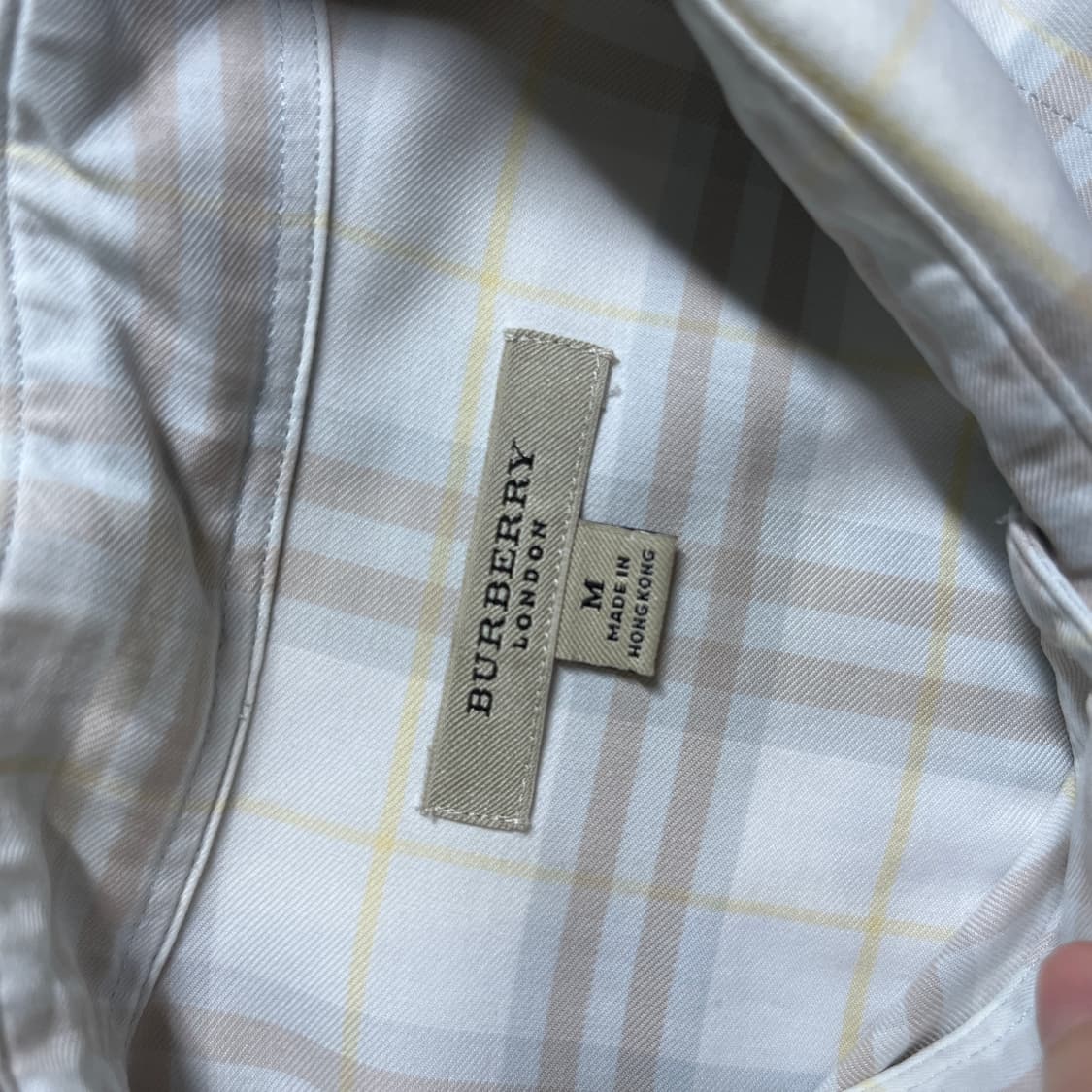버버리 체크셔츠 상품이미지5