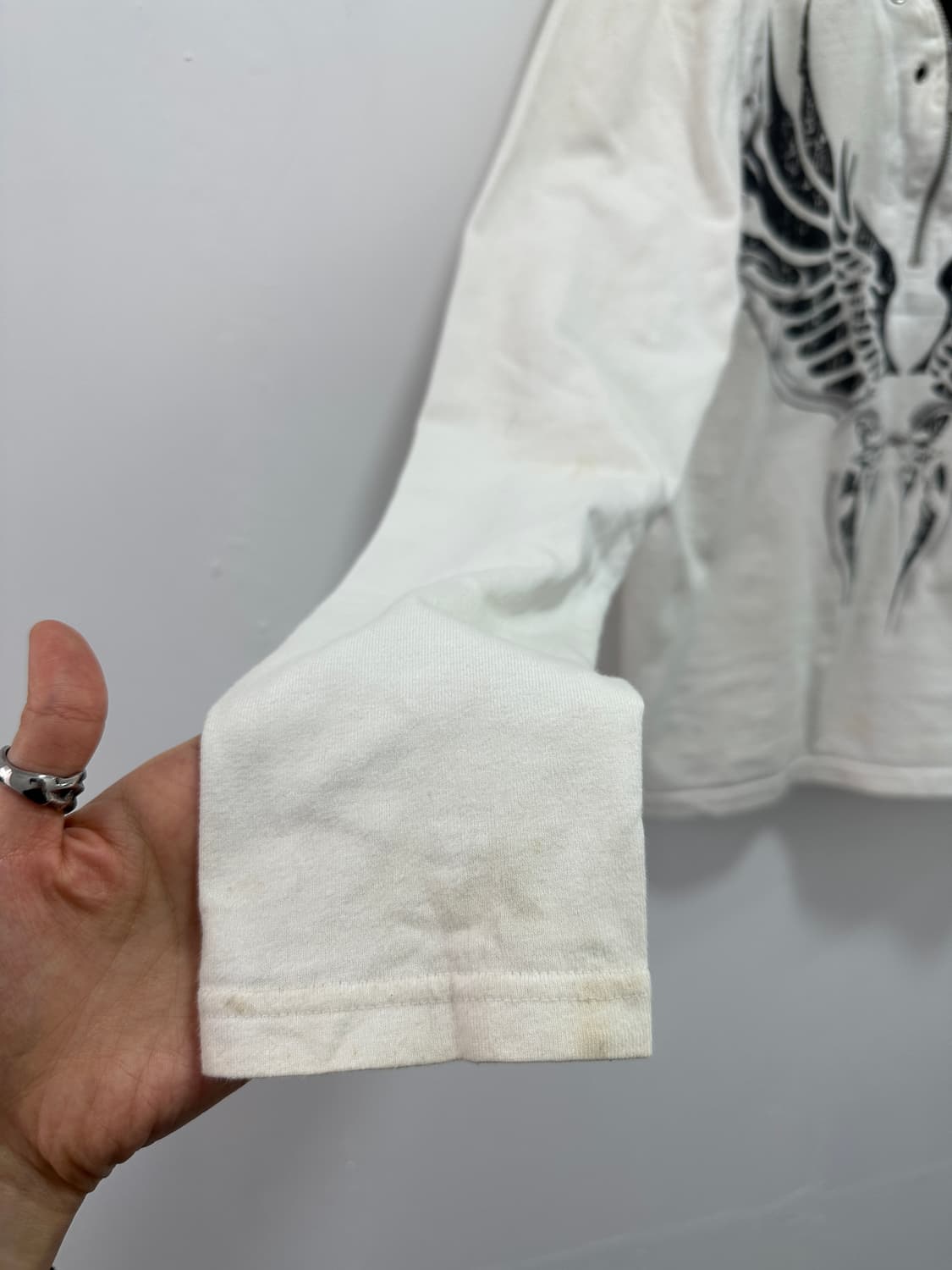 Corn Flake gothic punk wing printing sle 상품이미지4