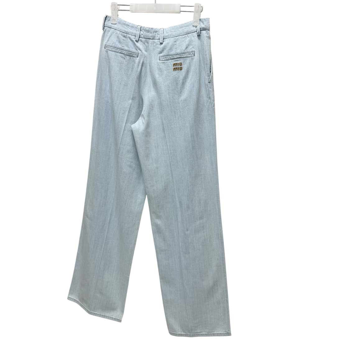 미우미우 샴브레이 데님 팬츠 ( 27 ) 상품이미지3