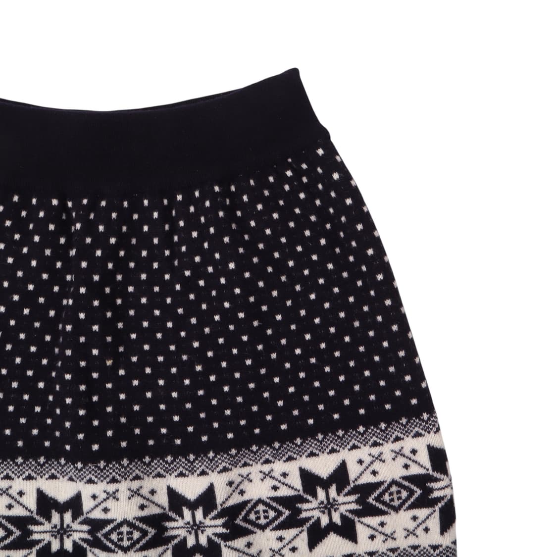 라코스테 스노우플레이크 울 니트 스커트 상품이미지5