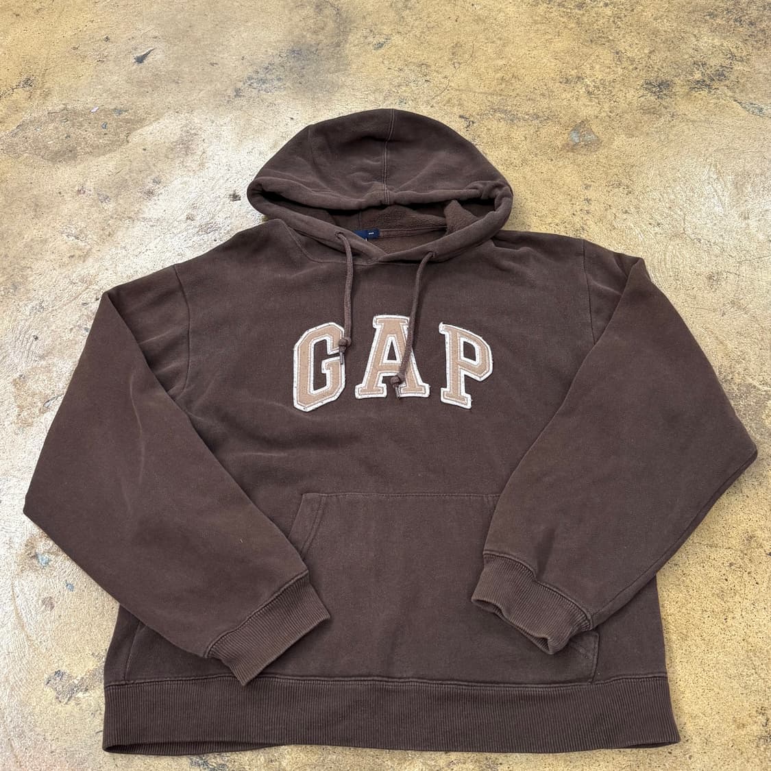 갭 초코 브라운 후드집업  상품이미지2
