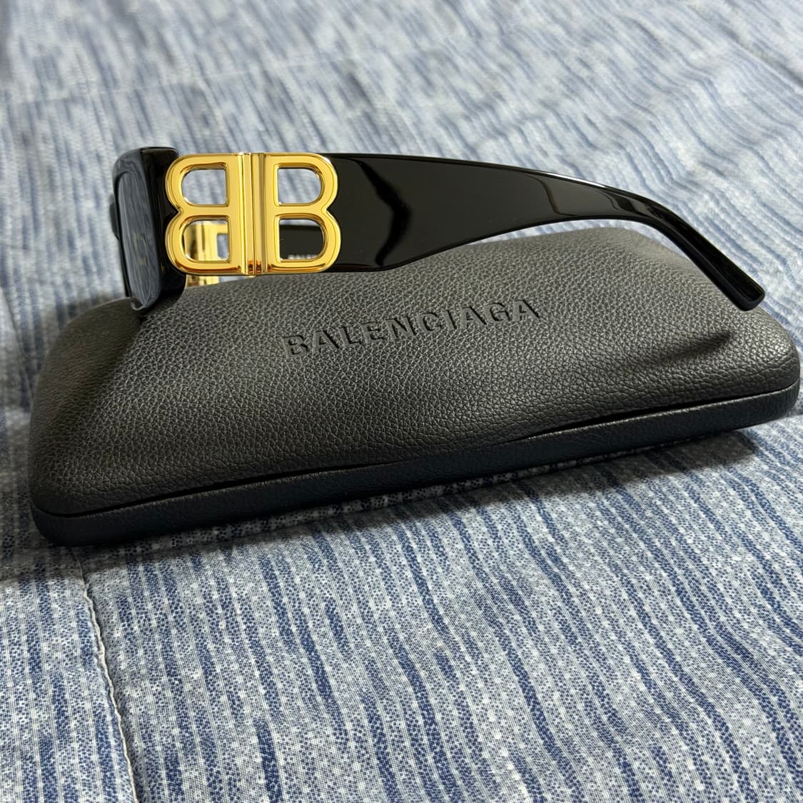 (OS) 발렌시아가 렉 탱글 선글라스 블랙 상품이미지3