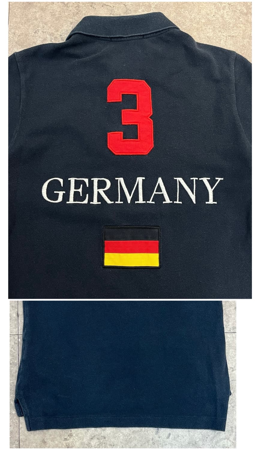 폴로 랄프로렌 독일 빅포니 반팔 카라티 블랙 S #csz3758 상품이미지9