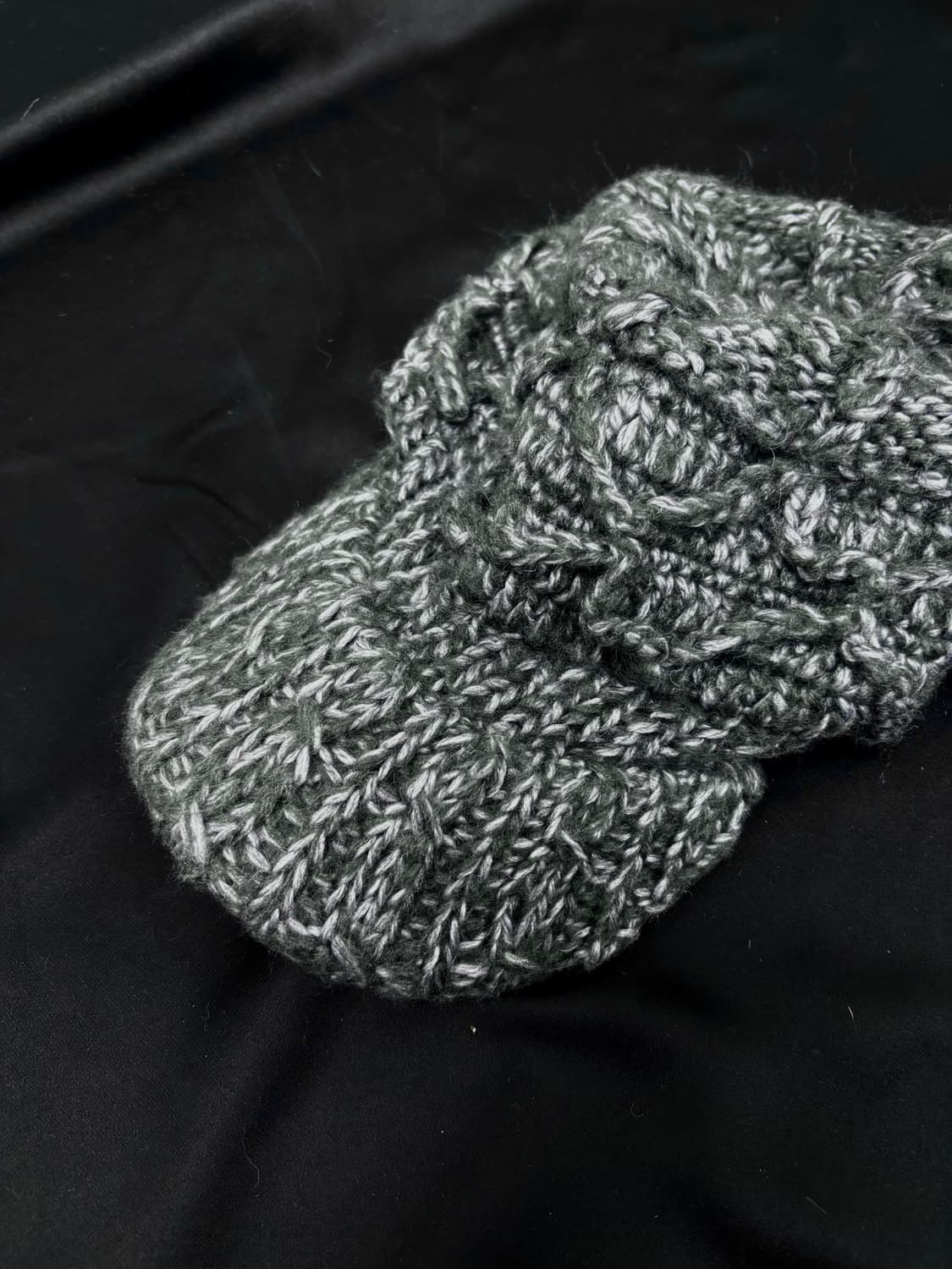 Grey Knit Cap 상품이미지5