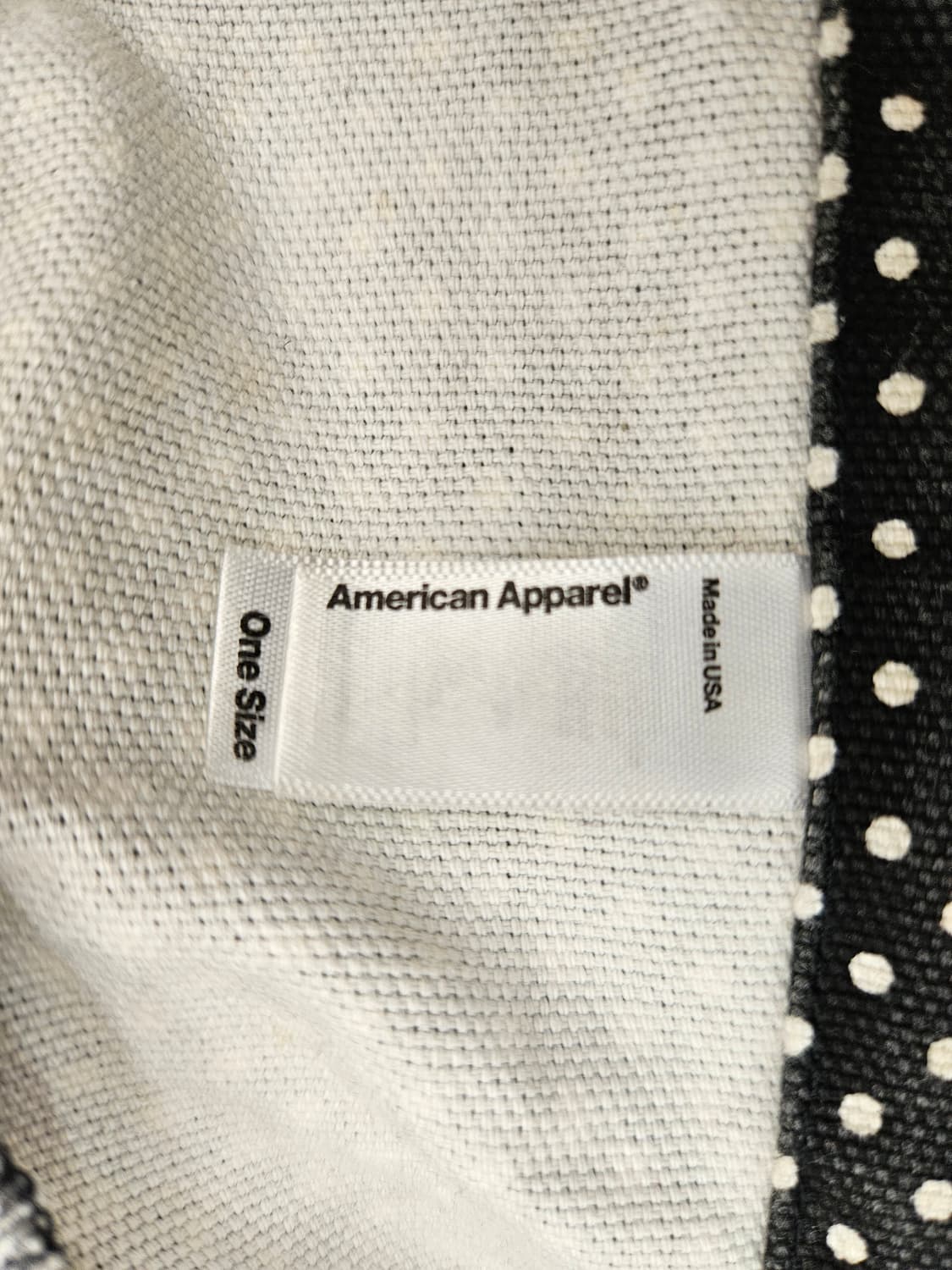 아메리칸어패럴(American Apparel) 도트무늬 백팩(U.S.A) 상품이미지5