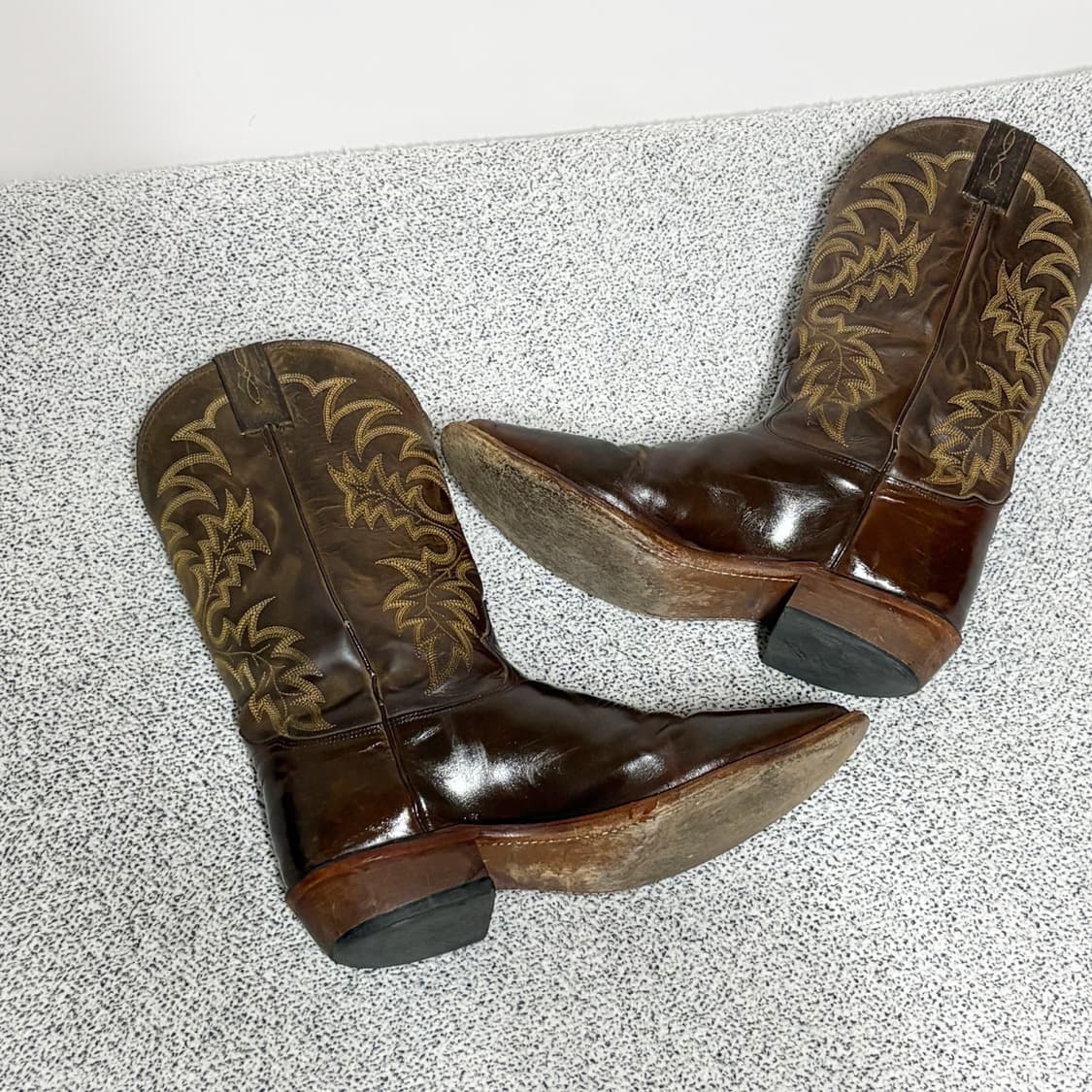 토니 라마 빈티지 웨스턴 카우보이 부츠 Made in USA 상품이미지7