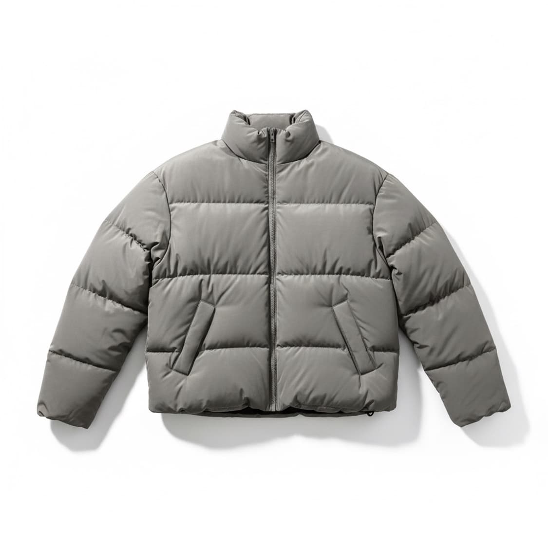 MMGL 푸퍼 다운 숏패딩 그레이 XL 상품이미지1