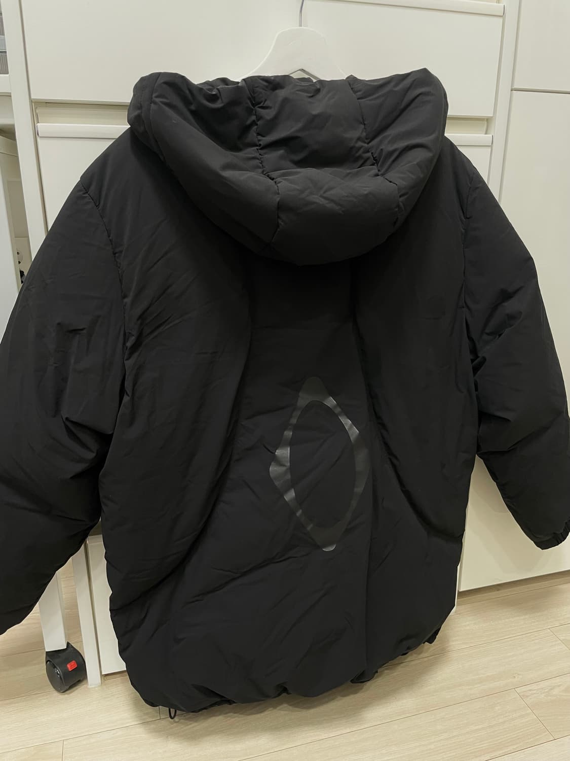 미스치프 MSCHF 롬버스 후디드 다운 패딩 검정 M 상품이미지4