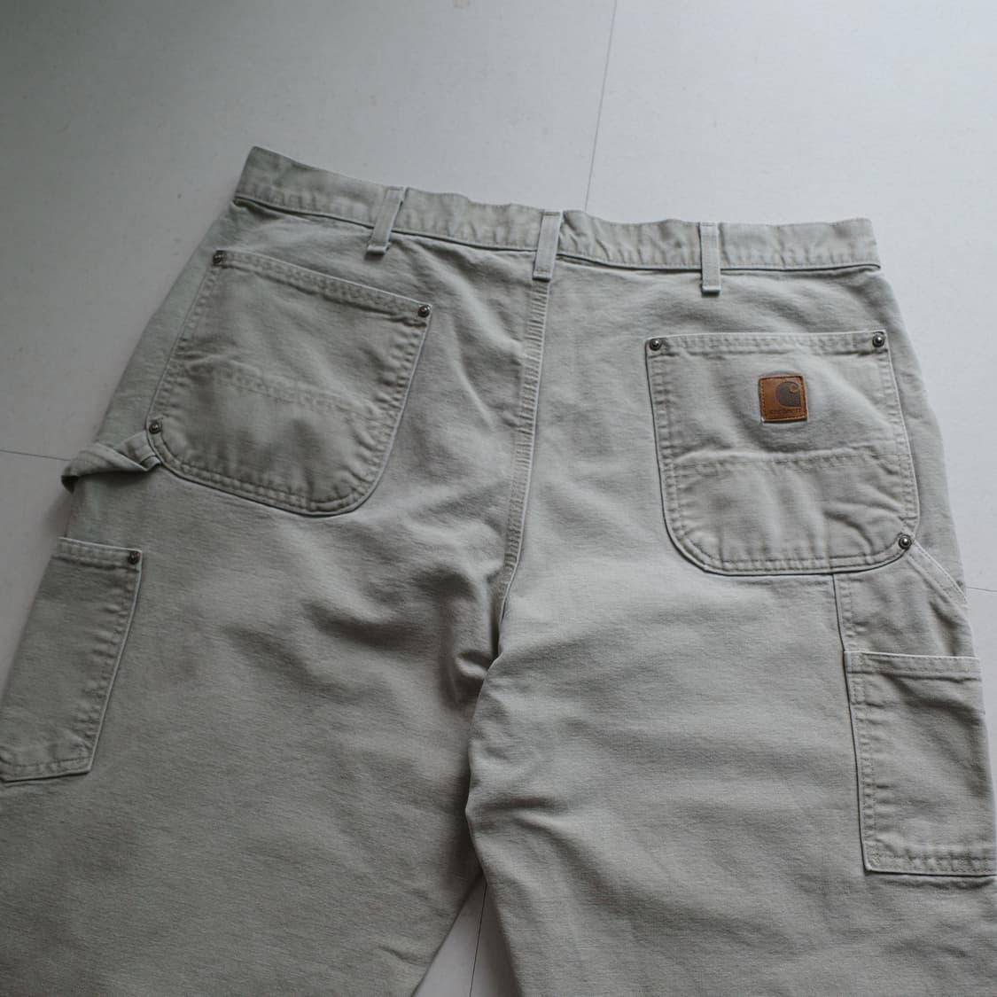 00s [38x30] 칼하트 B136 더블니 워크 팬츠 (탄 컬러) 상품이미지6