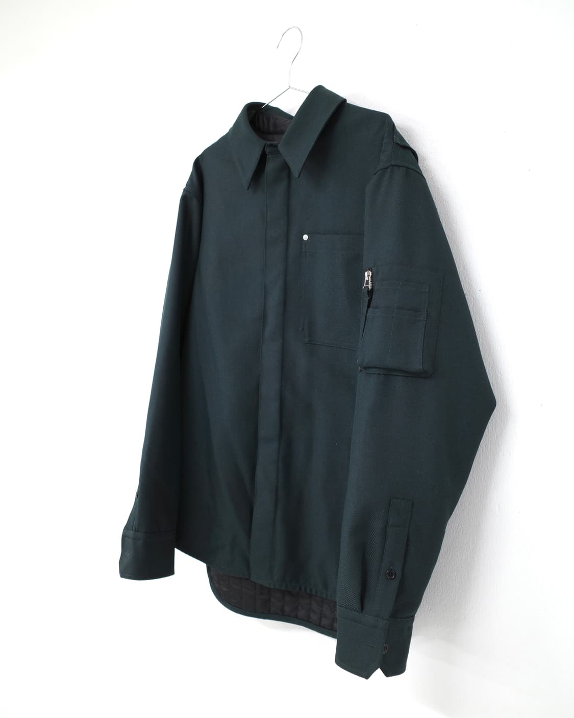 Helmut Lang Dark Green Shirt Jacket 상품이미지3