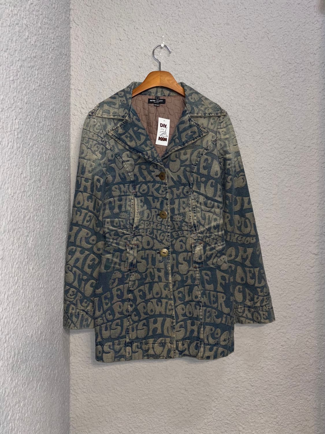 미스식스티 데님 하프코트 상품이미지4