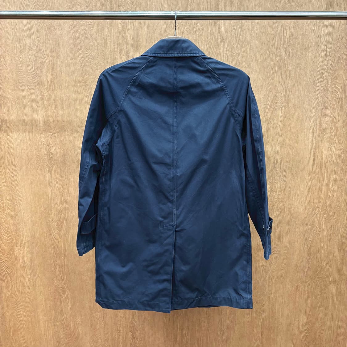 노스페이스 퍼플라벨 X 나나미카 코트 고어텍스 비대칭 절개 디테일 네이비 상품이미지3