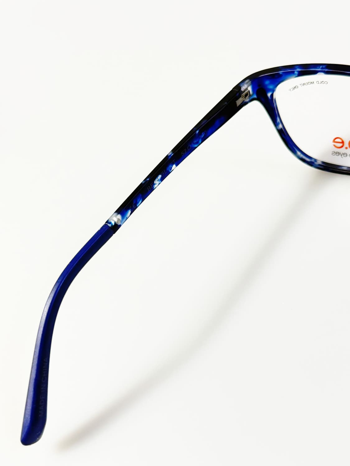 BIO EYES 블루 마블 뿔테 스퀘어 프레임 빈티지 안경 상품이미지7