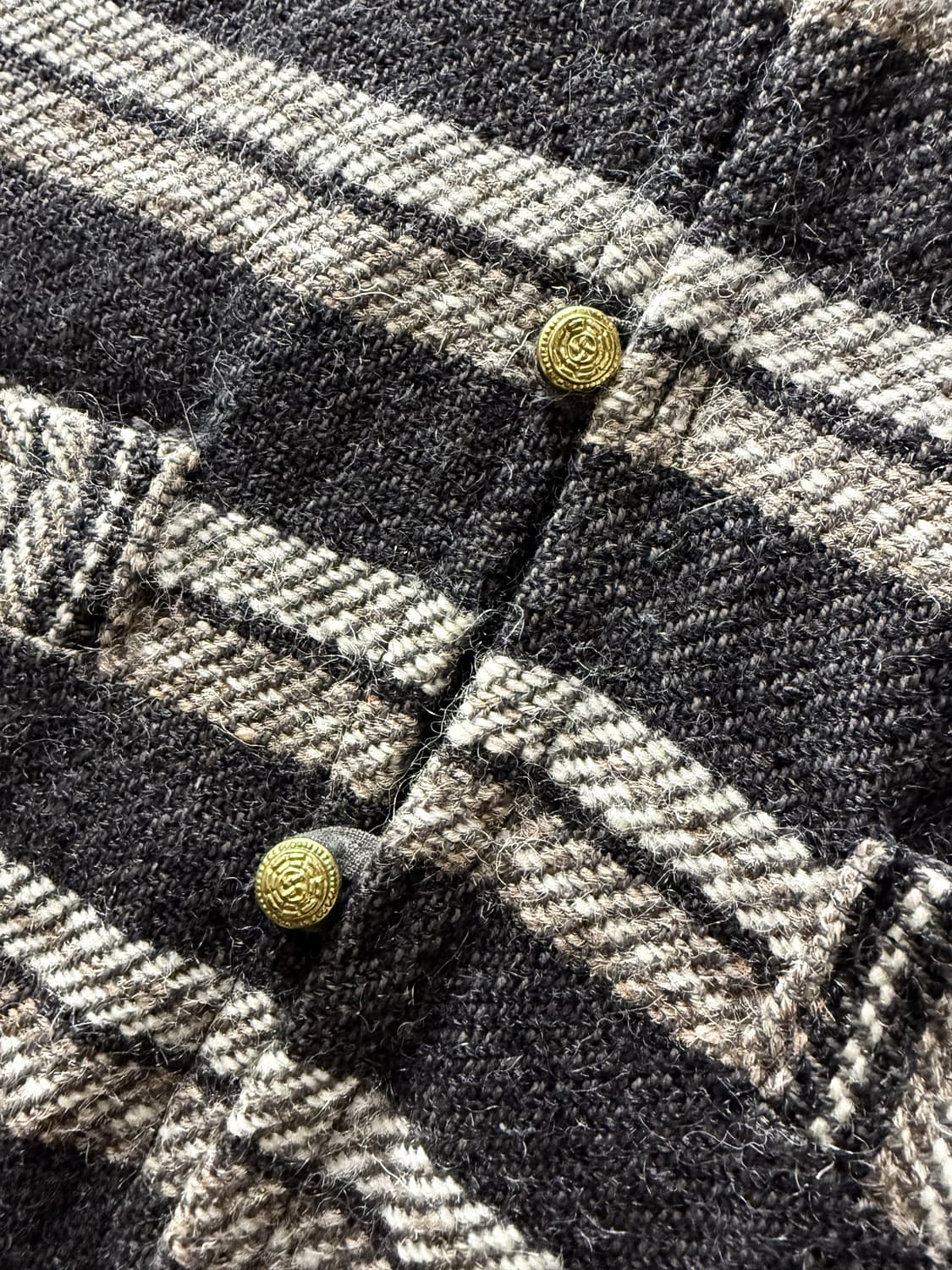 Vintage Navajo Wool Short Vest 상품이미지2